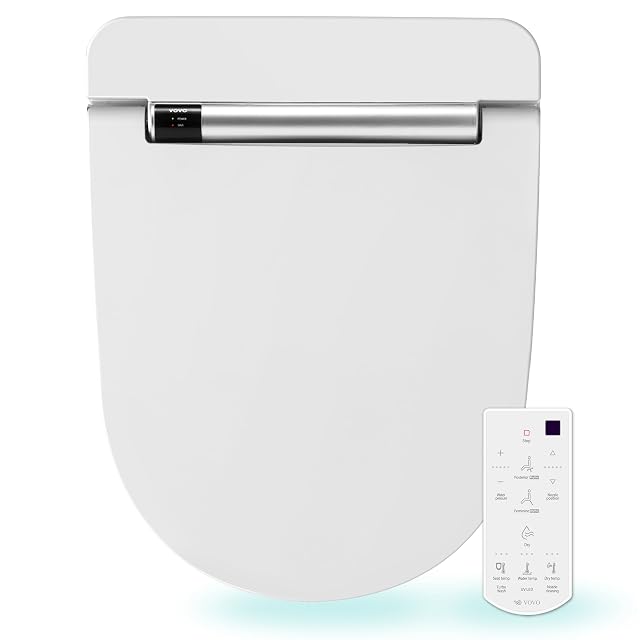 VOVO VB-4100SR elektrischer smarter Dusch-WC-Sitz, rund