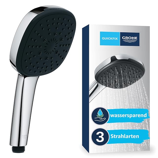 GROHE Vitalio Comfort 110 quadratische verchromte Handbrause