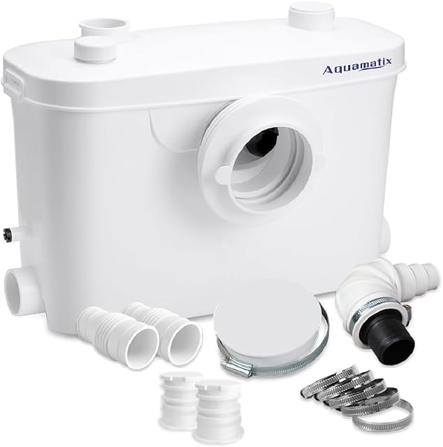 Aquamatix 400-W-Hebeanlage mit Aktivkohlefilter-Entlüftung