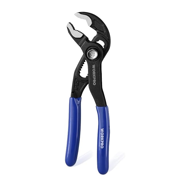 WORKPRO Wasserpumpenzange 127 mm aus Chrom-Vanadium
