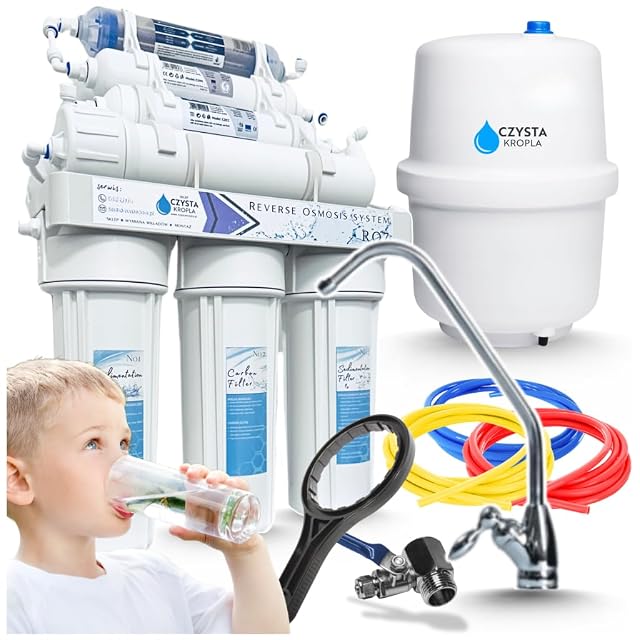Ari RO7 siebenstufiger Umkehrosmose-Wasserfilter mit Vorratstank