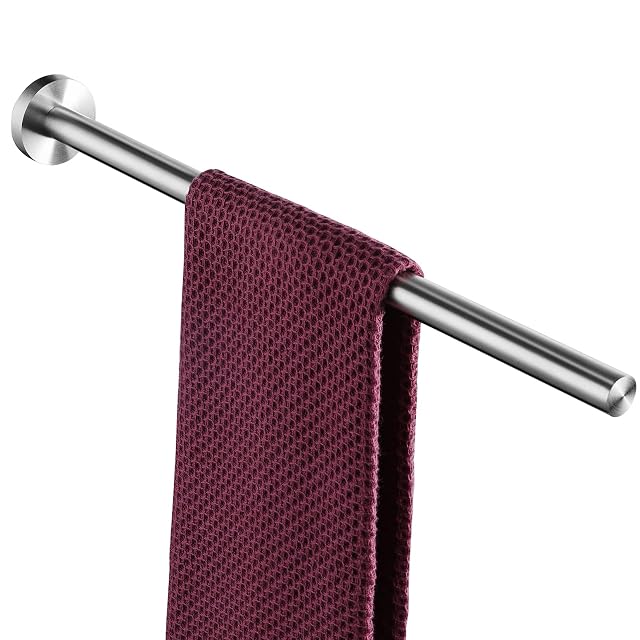ZUNTO Handtuchhalter aus gebürstetem Edelstahl, 40 cm