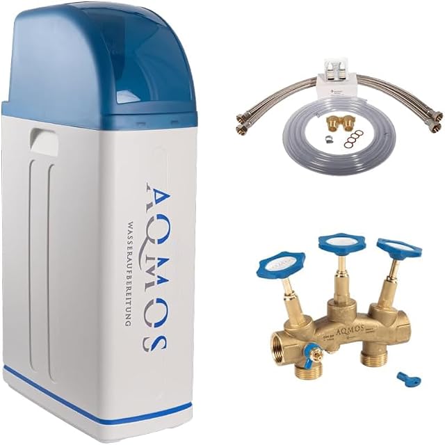 Aqmos R2D2-48 Wasserenthärtungsanlage mit Anschlussset